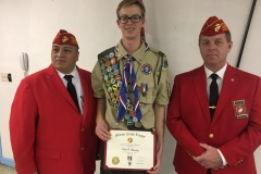 Noah Festerling Eagle Scout award